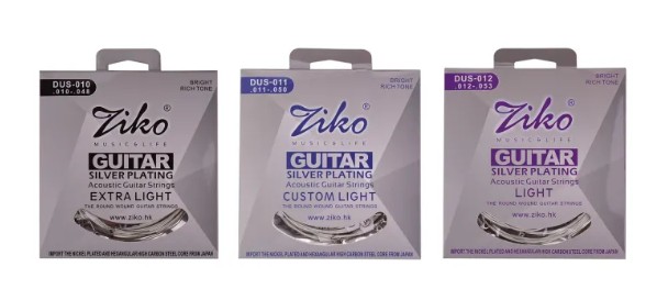 Custom Light Acoustic Guitar Strings	  2