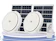 CBlue LED Solar Ceiling Light 1
