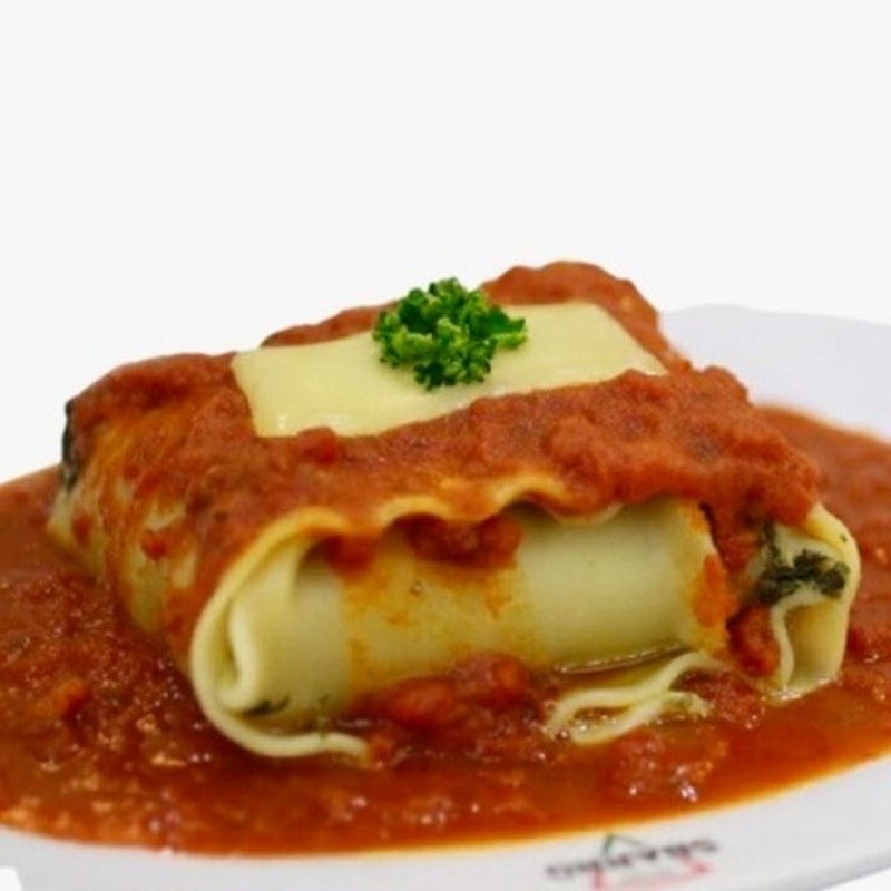 Spinach Lasagna in Tomato Sauce 1