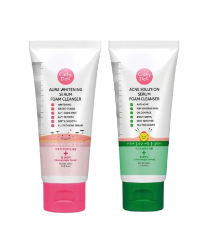 Aura Whitening Serum Foam Cleanser 1