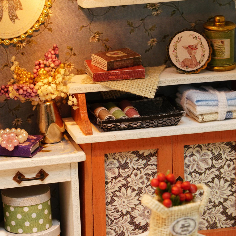 DIY Miniature Dollhouse Kit 3