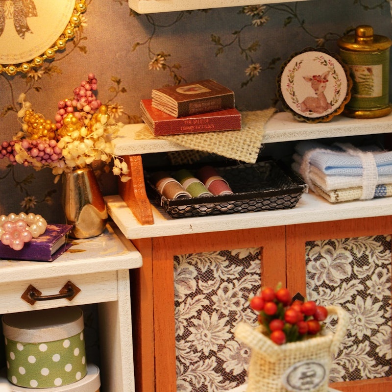 DIY Miniature Dollhouse Kit 3