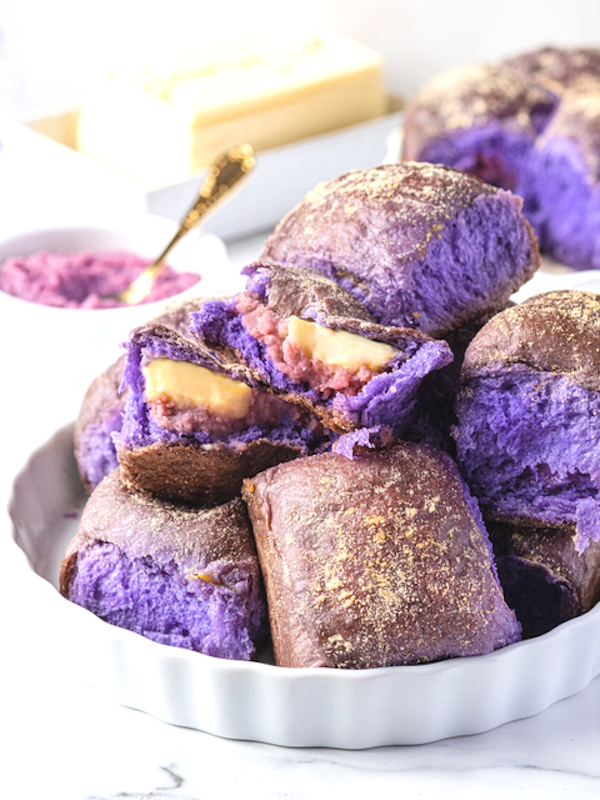 Ube Cheese Pandesal 2