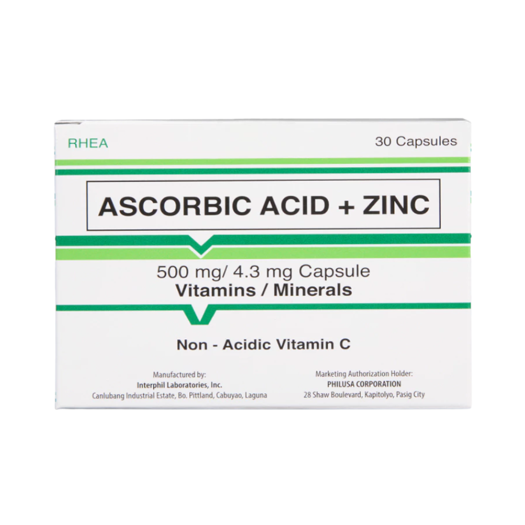 RHEA Ascorbic Acid + Zinc 1