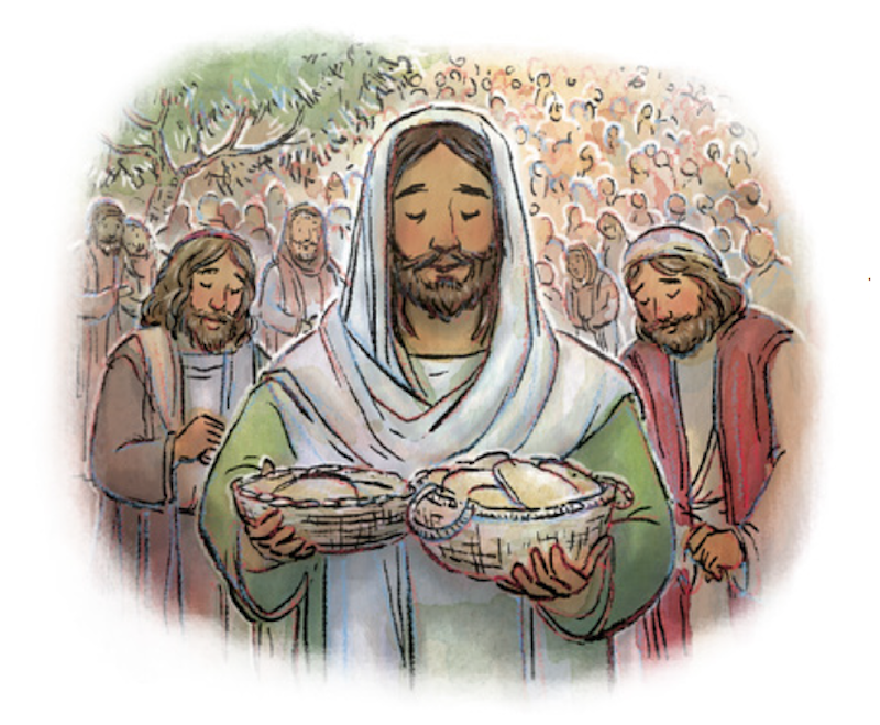 Jesus Feeds 5,000 1