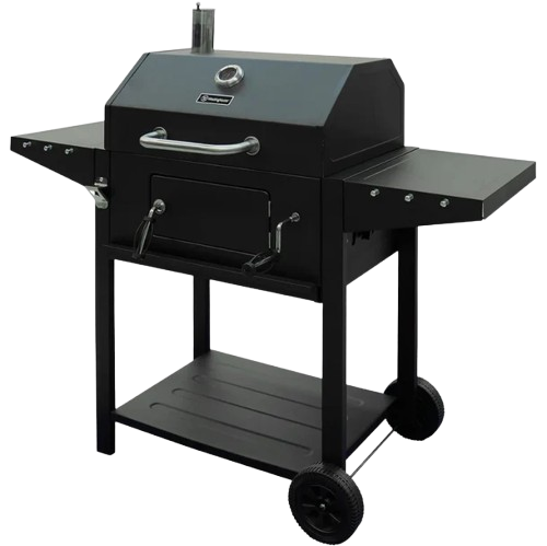 Deluxe Cart Charcoal Grill 2