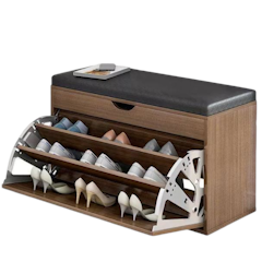 Wooden Shoe Bench