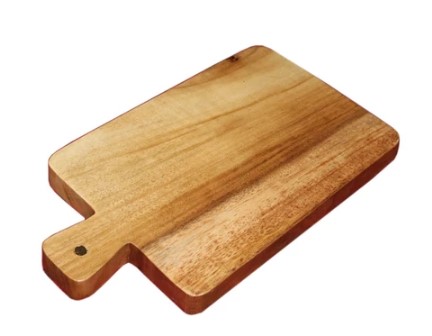 Rectangular Wooden Chopping Board with Handle 1