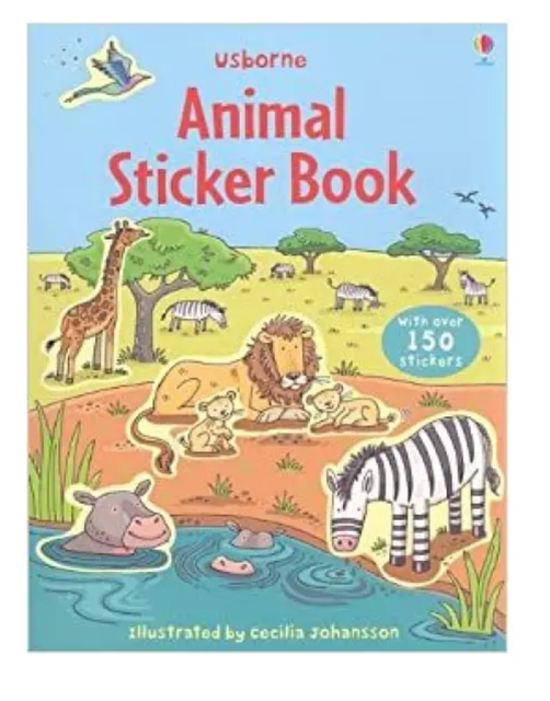 Animal Sticker Book 1