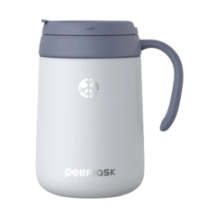 Stainless Steel Coffee Mug With Leakproof Lid