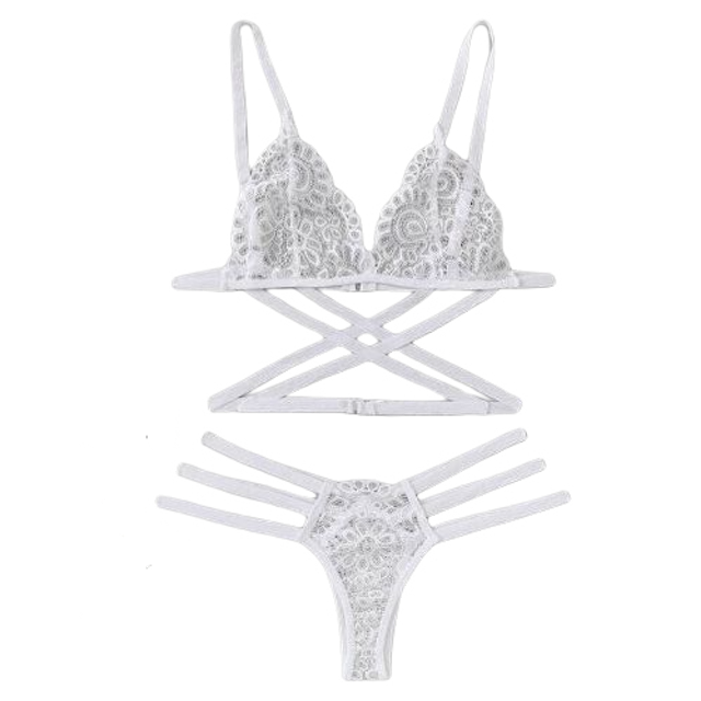 Sexy Lingerie Lace Bra and Panty Set 2