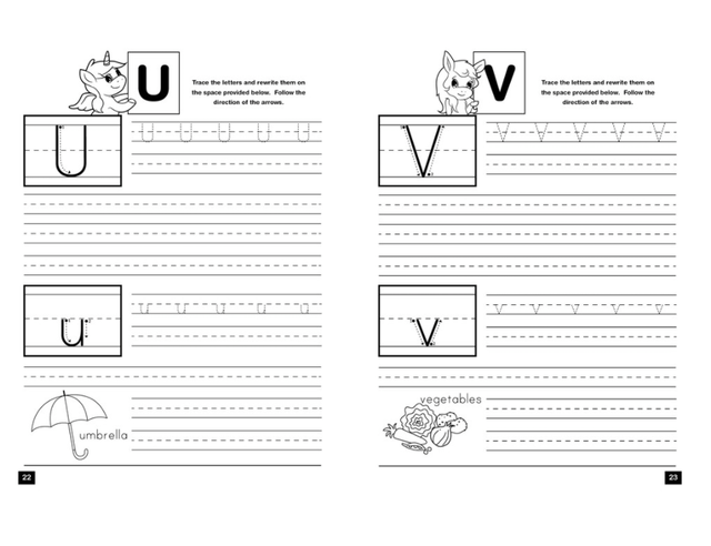 Perry & Winkle: Alphabet Writing Workbook Trade 2