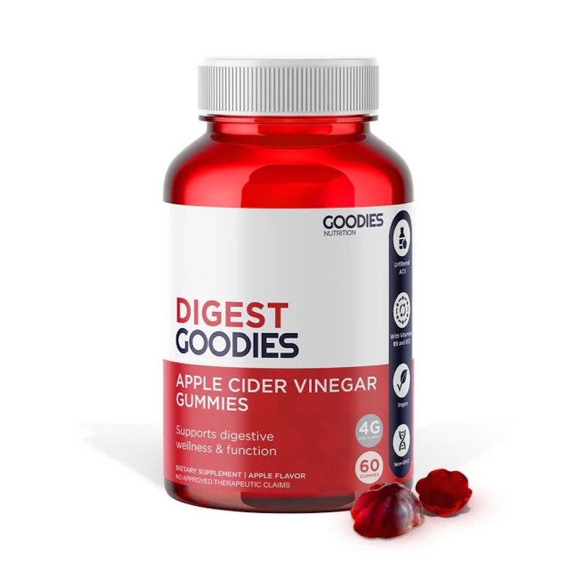Digest Goodies Apple Cider Vinegar Gummies 1