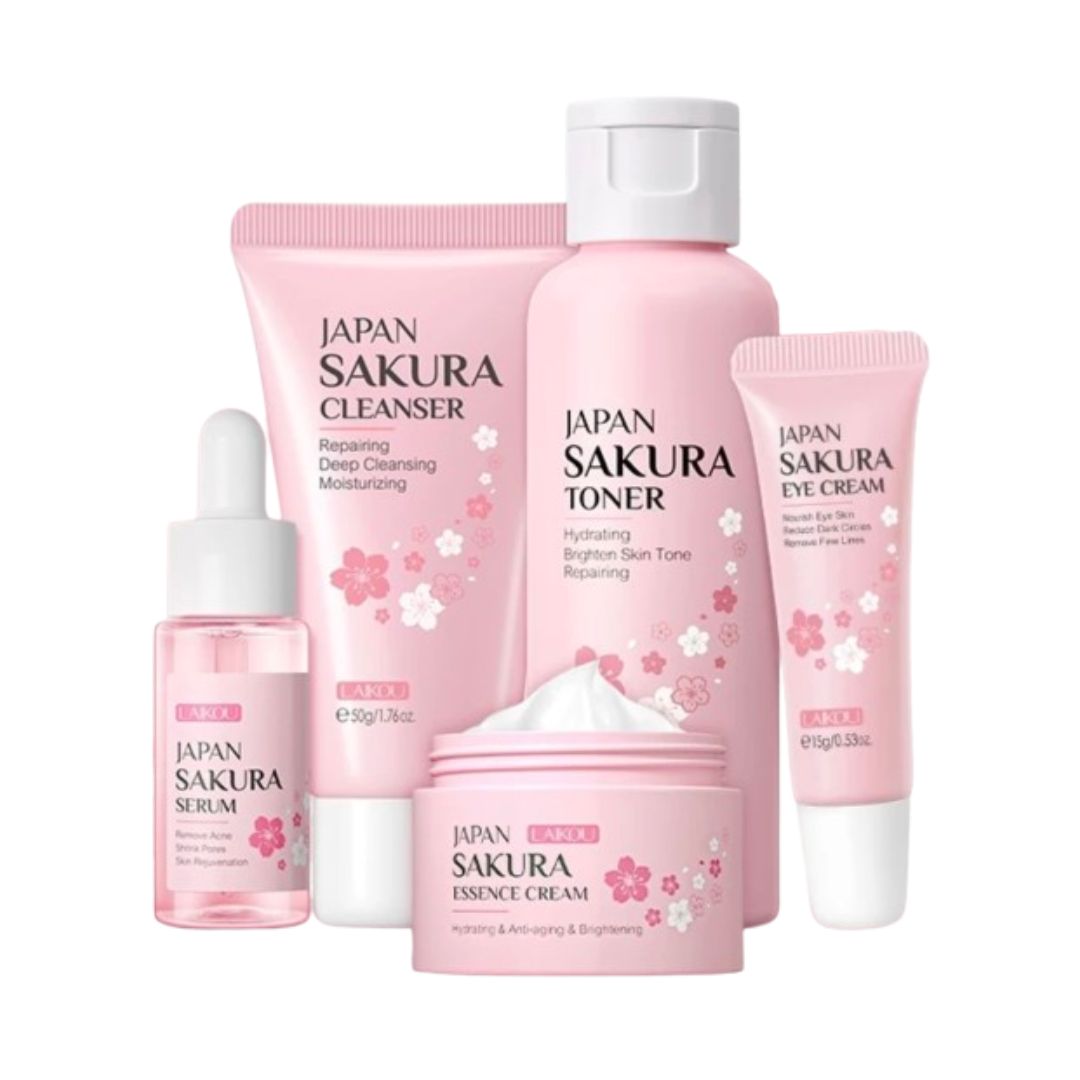 Japan Sakura Facial Skincare Set 1
