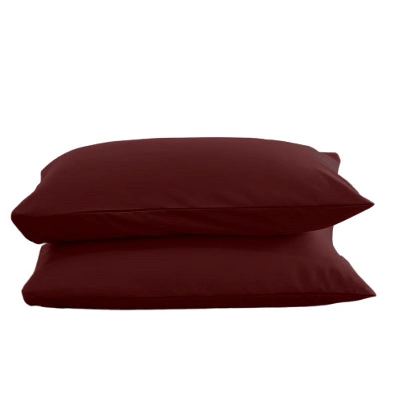 Plain Cotton Solid Color Rectangle Pillow Case 1