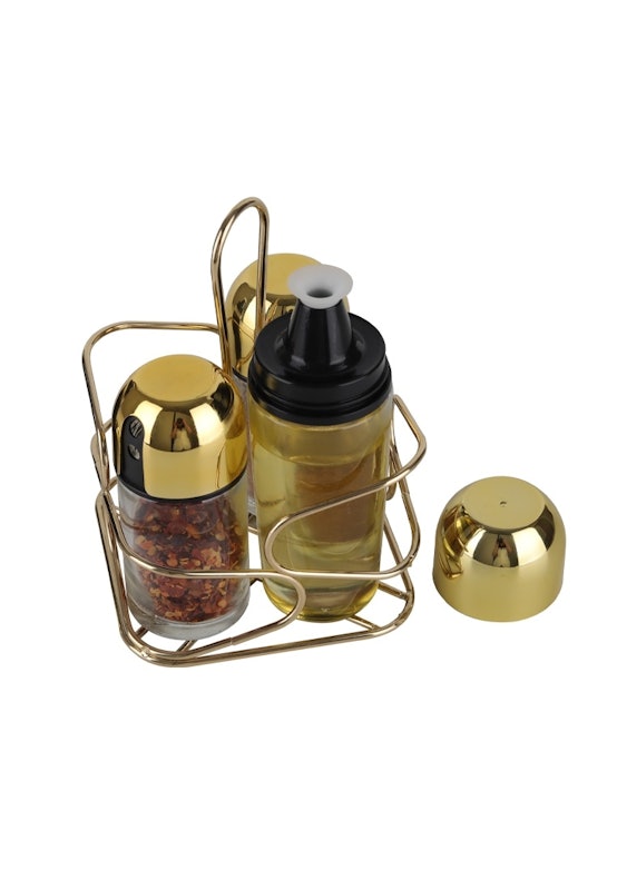 Premium Gold Condiment Set 2