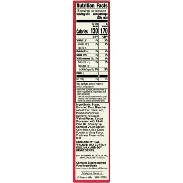 Supreme Walnut Brownie Mix 2