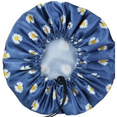 Adjustable Waterproof Satin Shower Cap