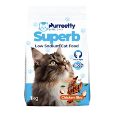 Superb Low Sodium Cat Food (Chicken Flavor)