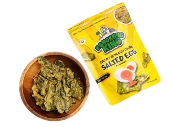 Kangkong Chips Salted Egg Flavor	  2