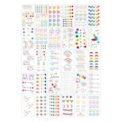Korean-Style Sticker Tattoos