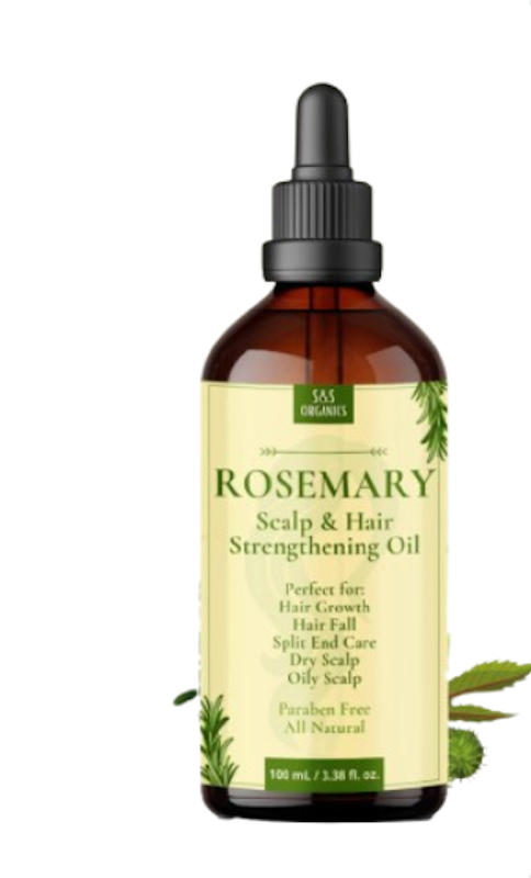 Rosemary Scalp and Hair Strengthening Oil 1