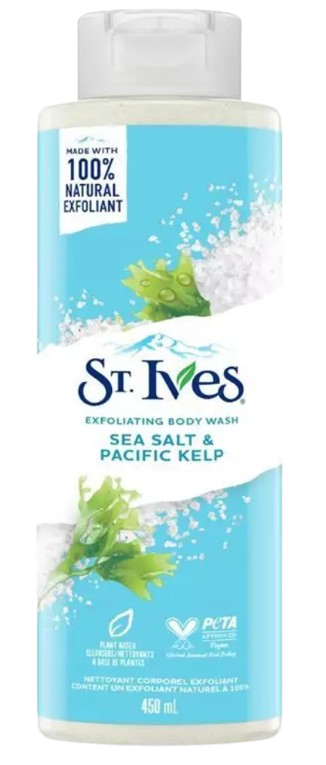 Sea Salt & Pacific Kelp Exfoliating Body Wash 1