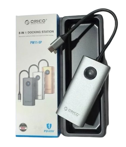 5-in-1 USB C Docking Station 	  3