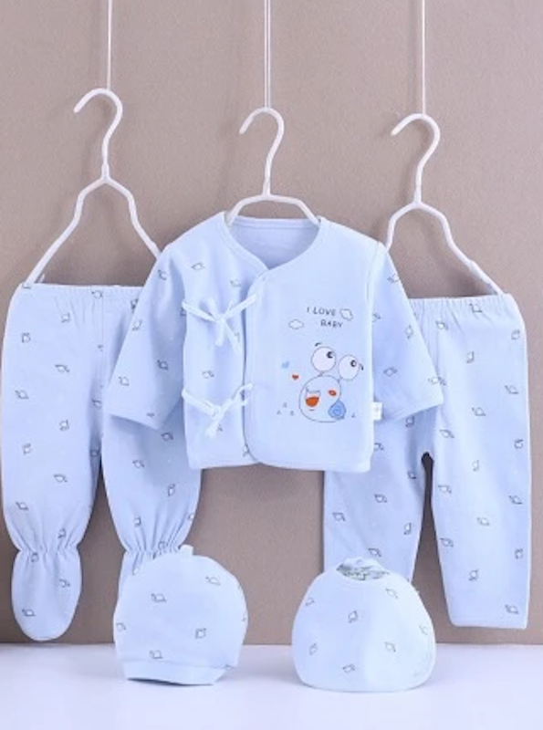 Organic Newborn 5in1 Clothes Set 2