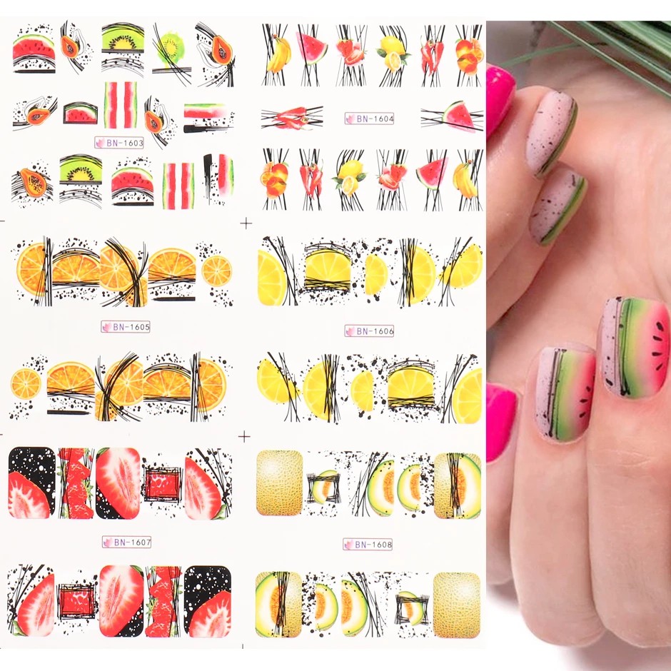 Fruits Nail Sticker 3