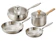 Modofo Complete 7-Piece Stainless Steel Cookware Set With Lids 1