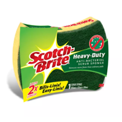 Heavy Duty Antibacterial Scrub Sponge