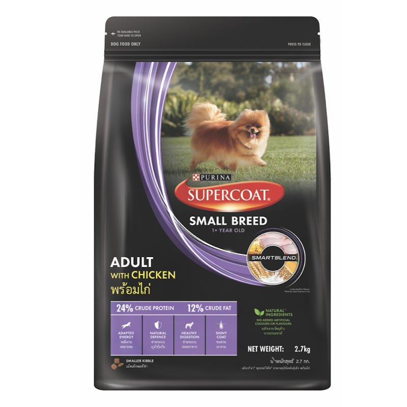Supercoat Chicken based Dry Dog Food for Adult Small Breed Dogs 1