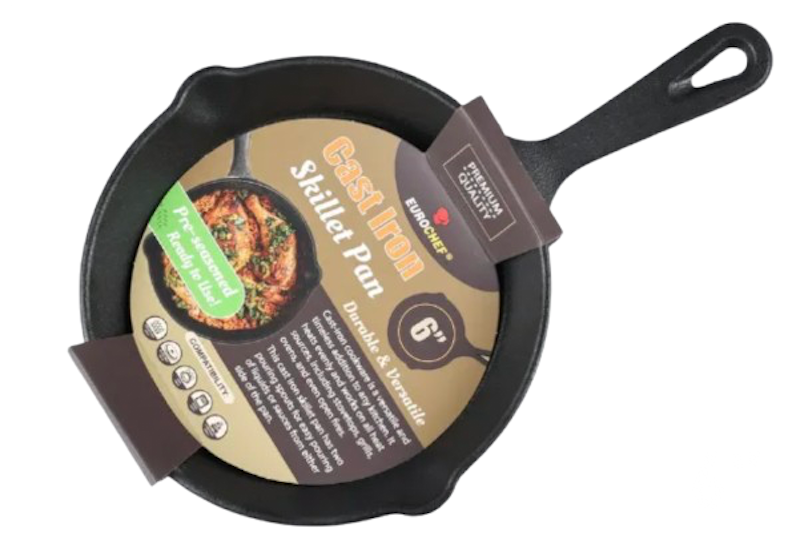 6 Inch Cast Iron Skillet Pan 1