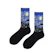 Identity Mens Printed Long Socks - Starry Night 1