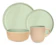 Masflex Glossy 8 Piece Two-Toned Dinner Set 1