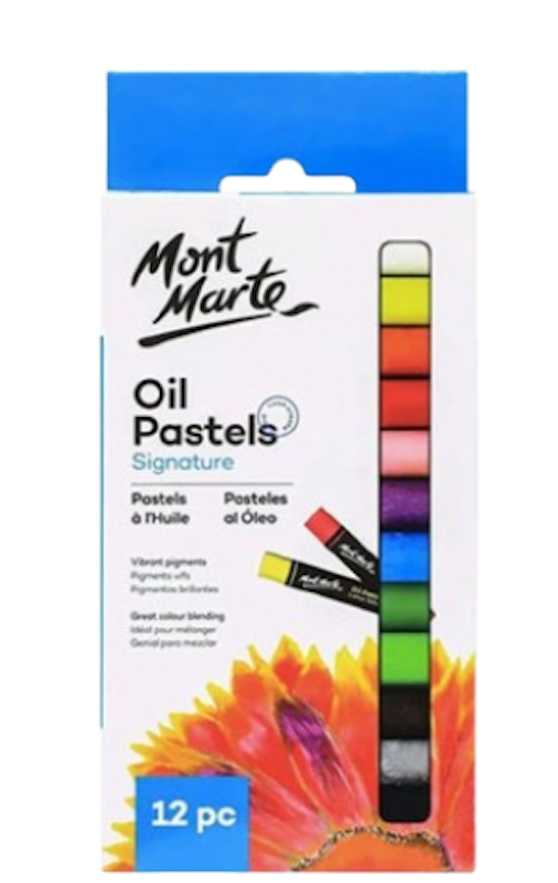 Oil Pastels 12 pieces 1