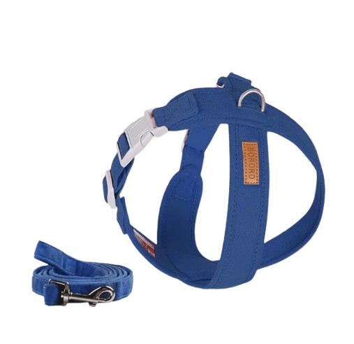 Soft Dog Harness and Leash Set 1