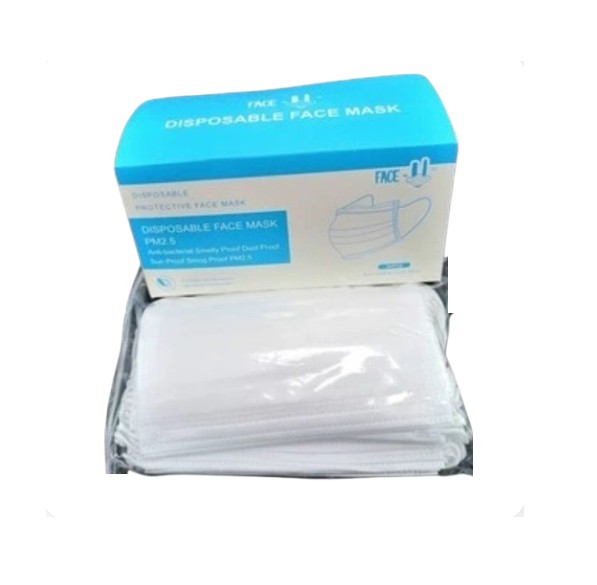 3-Ply Disposable Face Mask	  	 	 2