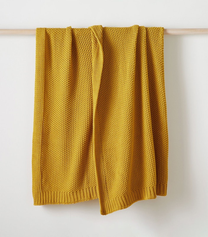 Cotton Knit Throw 3