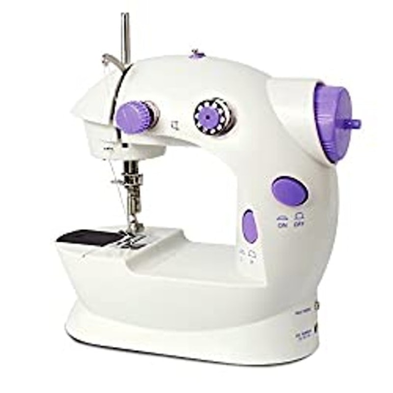 Mini Sewing Machine for Beginner Dual Speed Portable Sewing Machine Kit for  Hous
