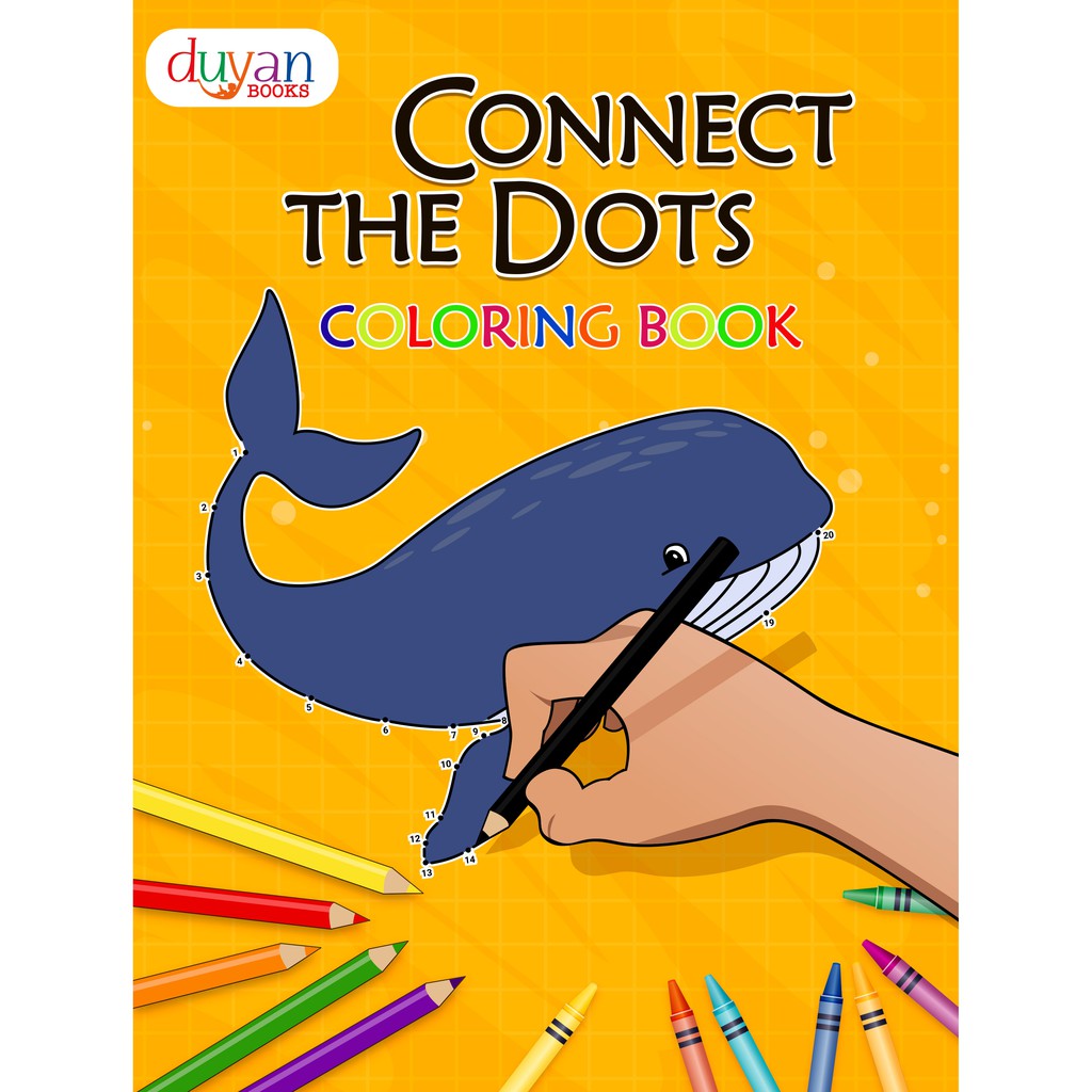 Connect the Dots Coloring Book 1