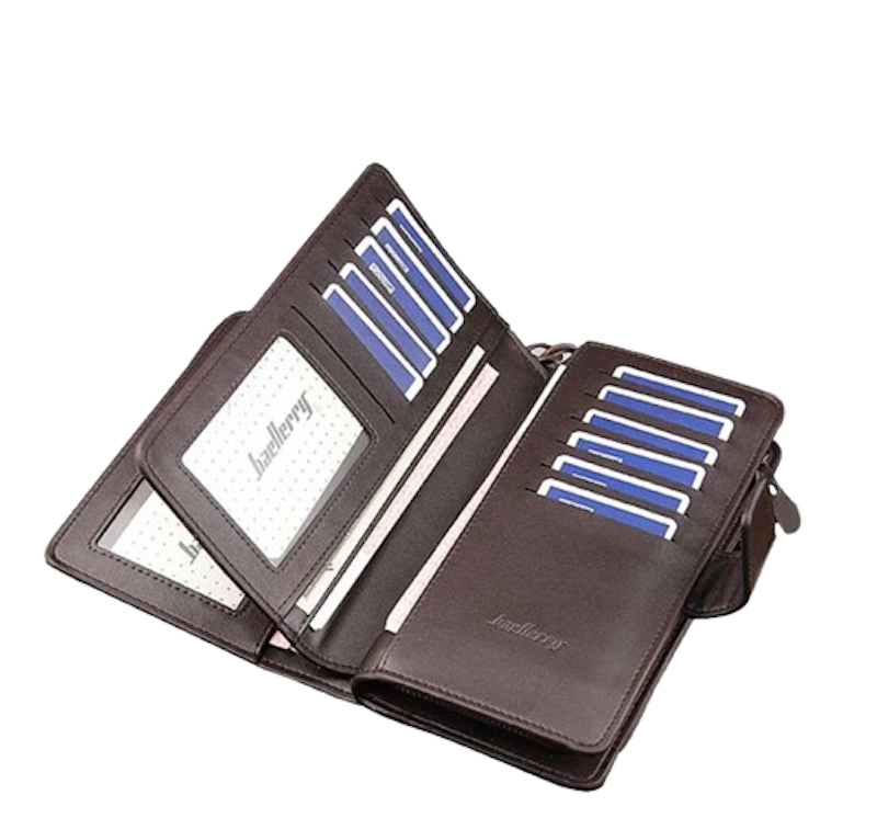 3-Fold Long Men Purse Wallet 2