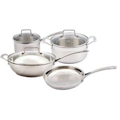 Cilantro Stainless Steel Cookware Set 7pcs
