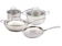 Chef's Classics Cilantro Stainless Steel Cookware Set 7pcs 1