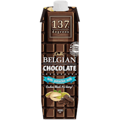 Belgian Chocolate with Pistachio Milk
