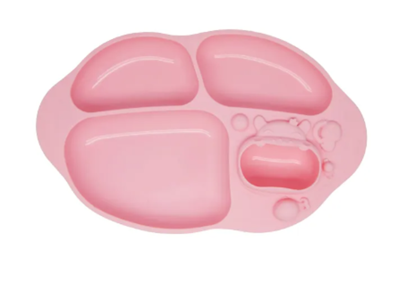Yummy Dips Suction Divided Plate 1