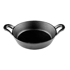 16 cm Cast Iron Dual Handle Skillet