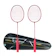 Alpsport RR 2Pcs 100% Carbon Badminton Racket With Bag 1