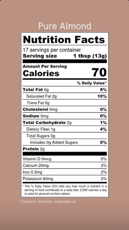 Pure Almond Butter 2